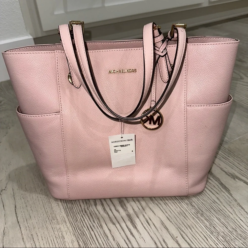 MICHAEL KORS | Large Tote Bag, Tulip, NWT - Picture 8 of 10